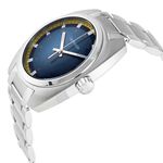 Reloj-Calvin-Klein-Achieve-K8W3114N-Suizo-Fecha-Acero-Inoxidable-Plateado-Azul