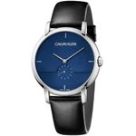 Reloj-Calvin-Klein-Established-K9H2X1CN-Suizo-Correa-de-Cuero-Negro