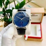 Reloj-Calvin-Klein-Established-K9H2X1CN-Suizo-Correa-de-Cuero-Negro