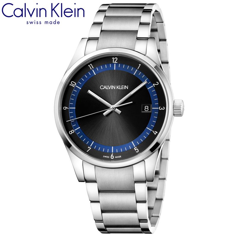 Reloj-Calvin-Klein-Completion-KAM21141-Suizo-Zafiro-Fecha-Acero-Inoxidable-Plateado