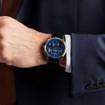 Reloj-Calvin-Klein-Posh-Chrono-K8Q371CN-Suizo-Fecha-Correa-De-Cuero-Negro-Dial-Azul