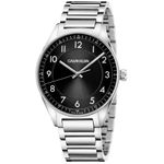 Reloj-Calvin-Klein-Bright-KBH21141-Suizo-Acero-Inoxidable-Dial-Negro