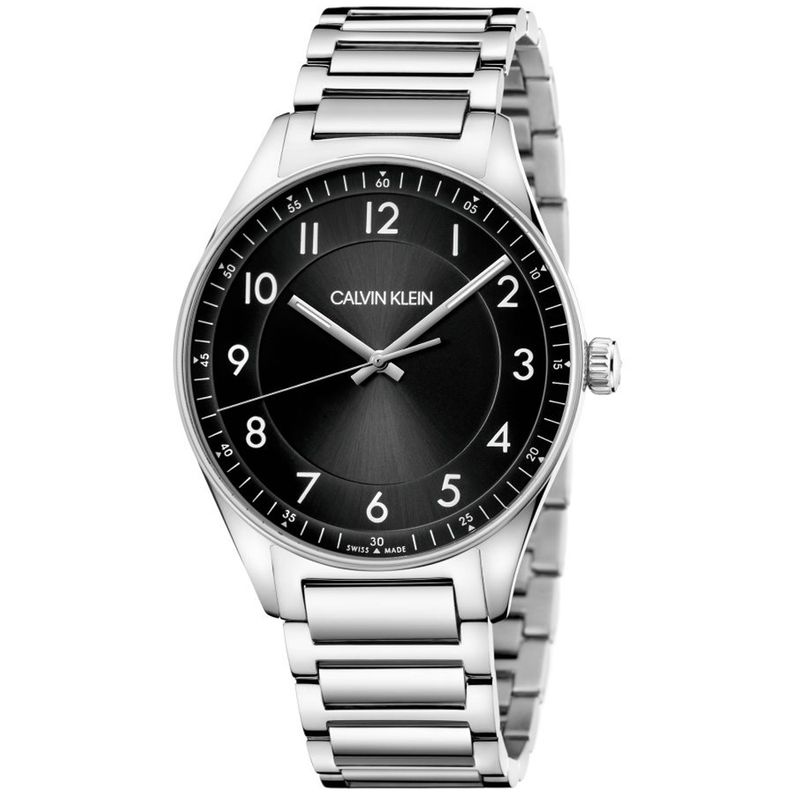 Reloj-Calvin-Klein-Bright-KBH21141-Suizo-Acero-Inoxidable-Dial-Negro