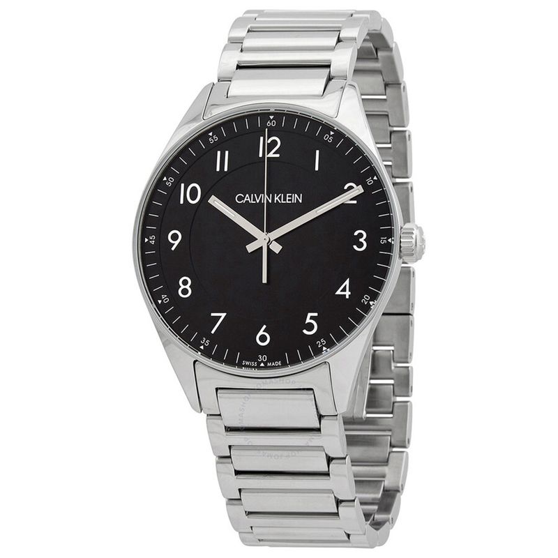 Reloj-Calvin-Klein-Bright-KBH21141-Suizo-Acero-Inoxidable-Dial-Negro