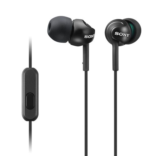 Audífonos in ear micrófono MDR-EX110AP Negro