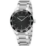 Reloj-Calvin-Klein-Complete-K9R31C41-Suizo-Fecha-Acero-Inoxidable-Plateado-Negro