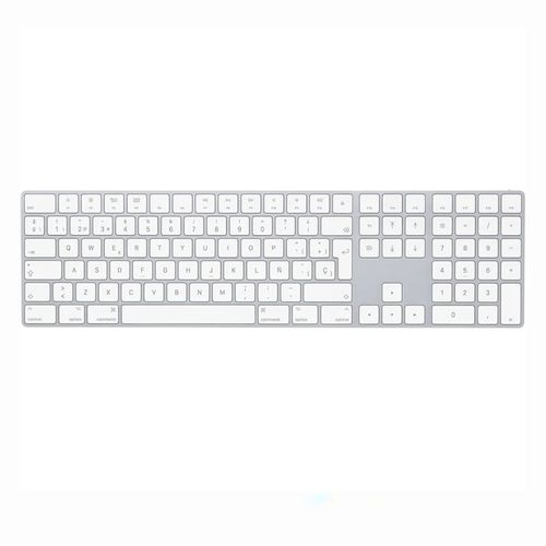 Teclado Inalámbrico Apple Magic con Teclado Numérico Plata