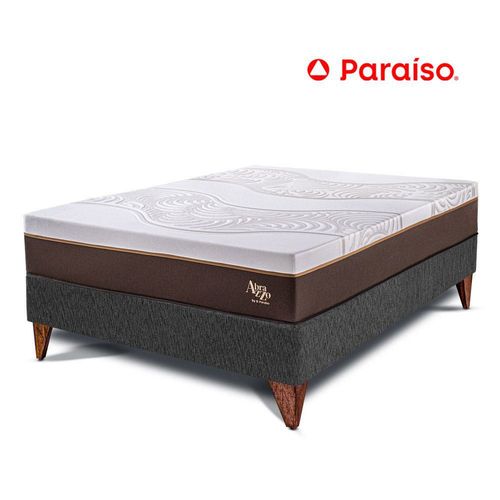 Cama Europea Royal Abrazzo 2 Plazas - Acero