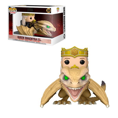 Funko Pop House of the Dragon - Reina Rhaenyra con Syrax #305