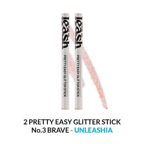 2 PRETTY EASY GLITTER STICK UNLEASHIA - No.3 BRAVE