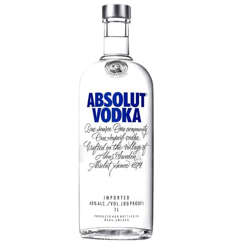 Vodka ABSOLUT Original Botella 1L