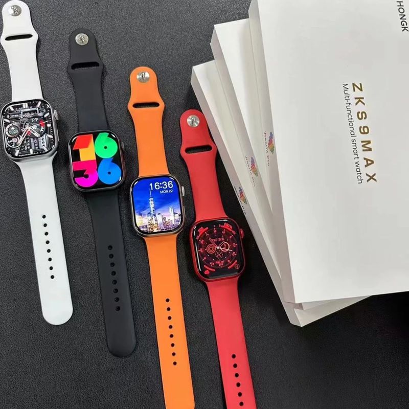 Combo Smart Watch ZKS9 Max y Audífonos P9 Pro max Color Negro - Shopstar