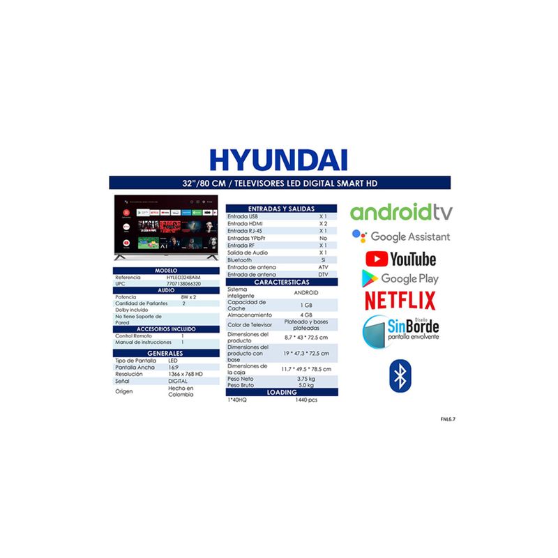 Televisor-HYUNDAI-LED-32--HD-Smart-Tv-HYLED3251AiM