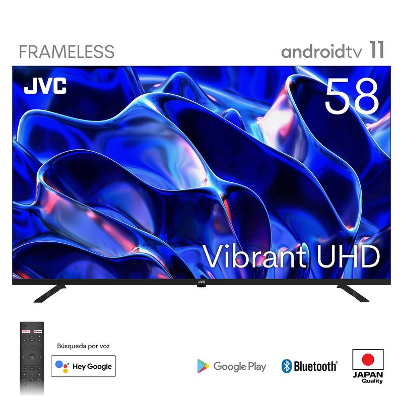 Televisor-Jvc-58---Led-Uhd-Frameless-Android-11-Smart-Tv-LT-58KB527