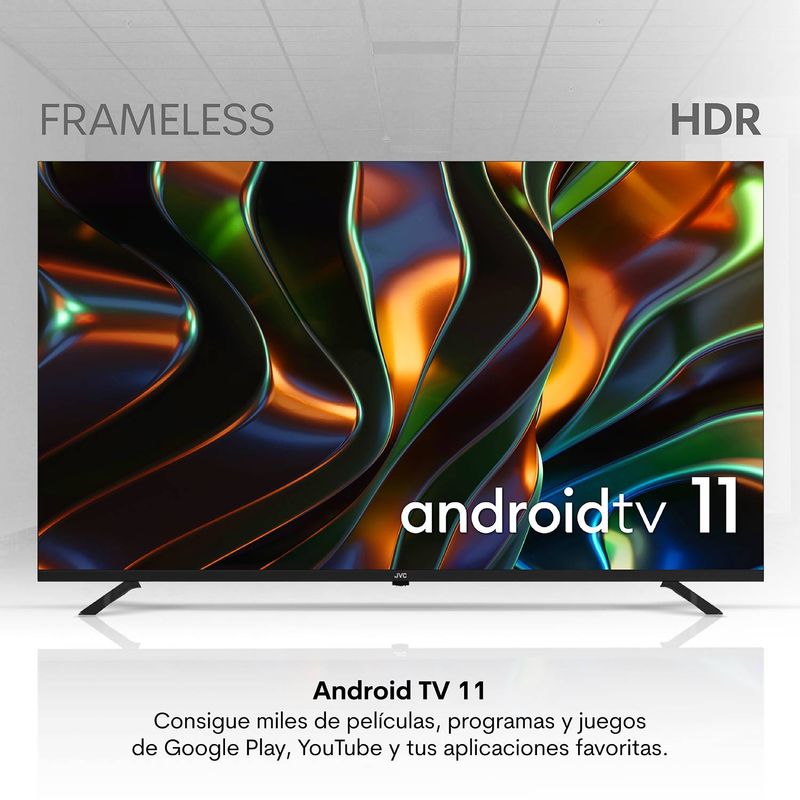 Televisor-Jvc-58---Led-Uhd-Frameless-Android-11-Smart-Tv-LT-58KB527