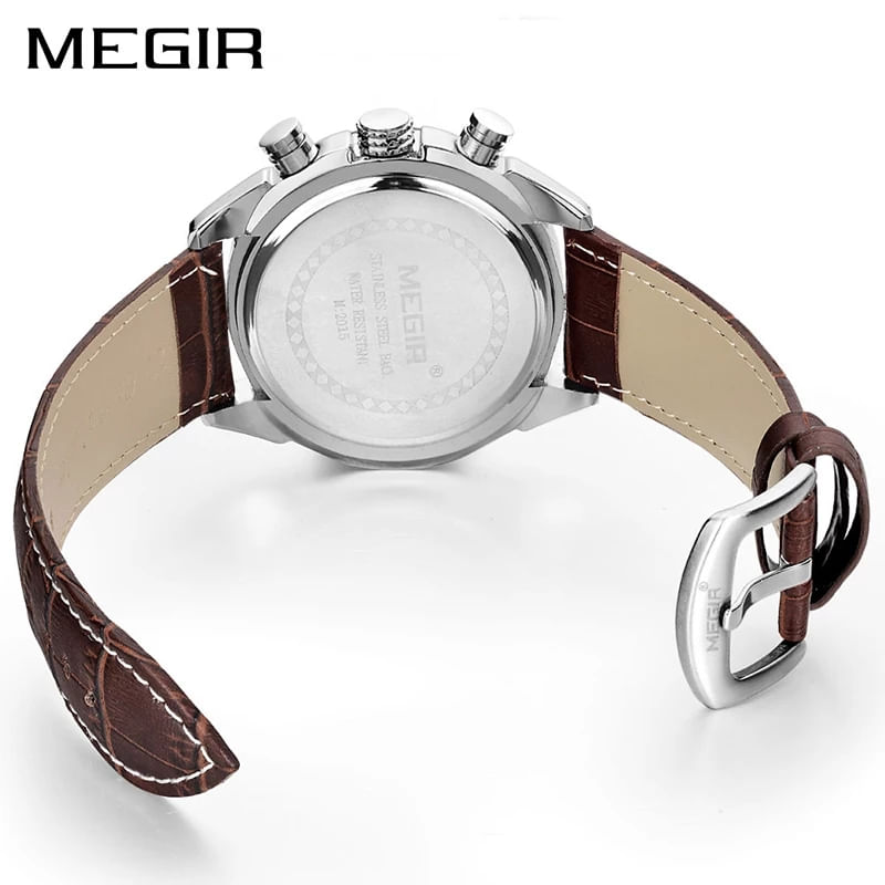 Reloj-Megir-Acero-Plateado-y-Cuero-Marron-MEG-23