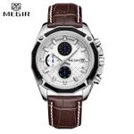 Reloj-Megir-Acero-Plateado-y-Cuero-Marron-MEG-23