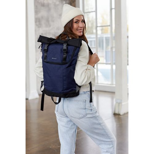 Himawari - Mochila H1682-2 Polyester - Azul