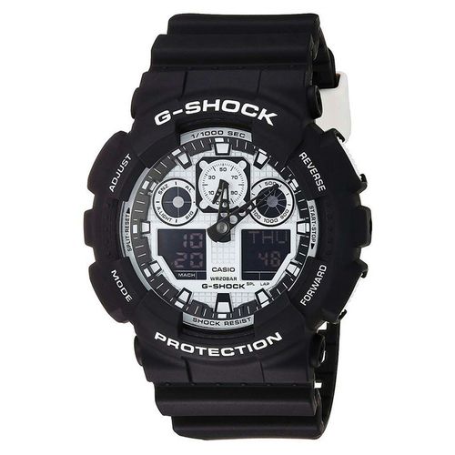 Reloj de Resina G-Shock GA-100BW-1A Negro G-SK-39