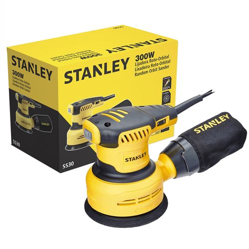 Lijadora Excéntrica 5" 300W 13000 rpm Stanley SS30-B2