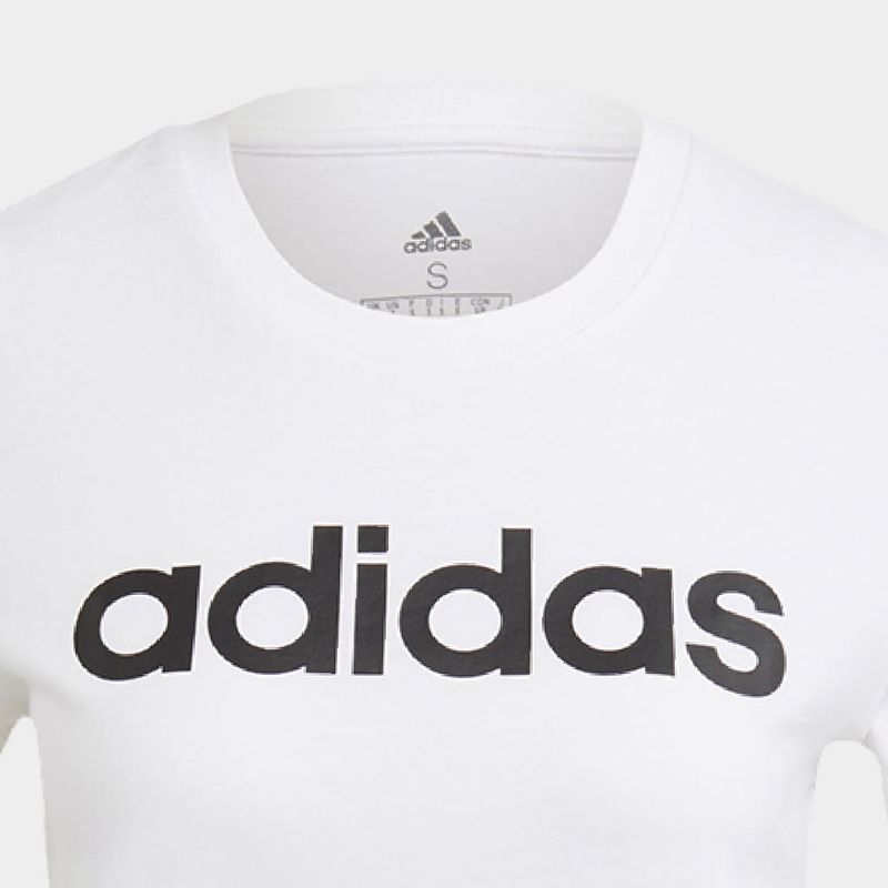 Polo-Deportivo-Adidas-Mujeres-Gl0768-W-Lin-T-Textil-Blanco---S-2