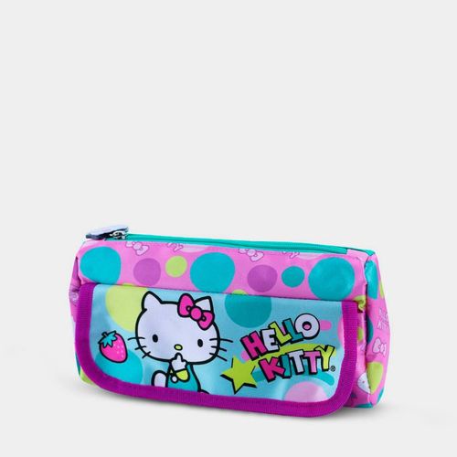 Cartuchera Escolar Scool Pre Escolar 803879 Hello Kitty Textil