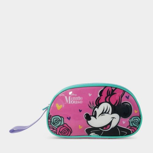 Cartuchera Escolar Artesco Infante Ar16380277 Minnie Mouse Textil