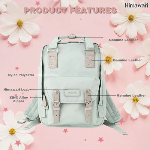 Himawari - Mochila H194L-2 Buttercup Bliss 14" - Verde Light