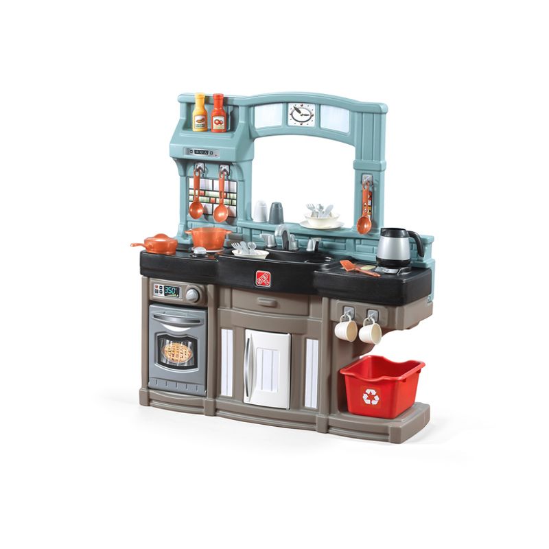 Cocina-para-Niños-STEP-2-Gran-Chef-Multicolor-con-Accesorios