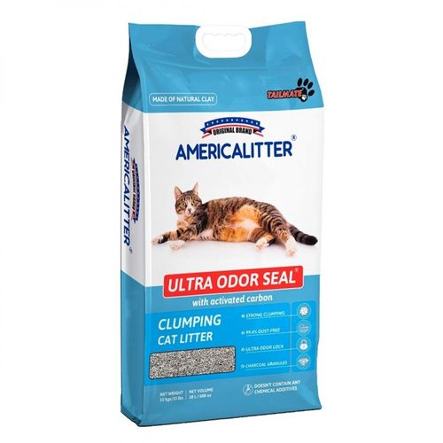 Arena para gatos America Litter odor control 15 kg