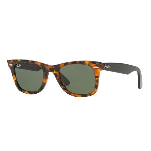 Lentes de Sol Ray Ban Wayfarer RB2140 1157 Marron Havana Negro 50mm Nezmun