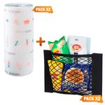 Pack-X2-Malla-Bolsa-Organizador-Cocina-AJ6-Y-Papel-Toalla-Reutilizable-X3