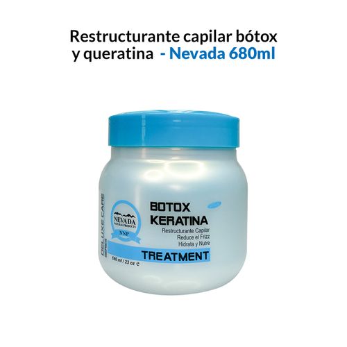 Restructurante capilar bótox y queratina 680ml - Nevada