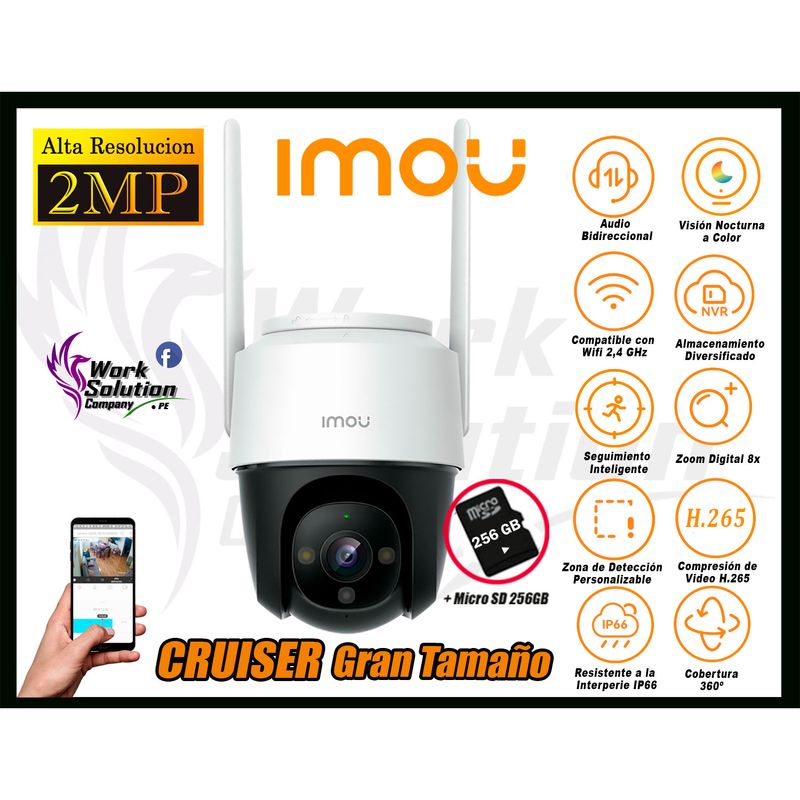 Camara-de-Seguridad-Wi-Fi-IMOU-CRUISER-2MP-360º-Gran-Tamaño-SD-256GB