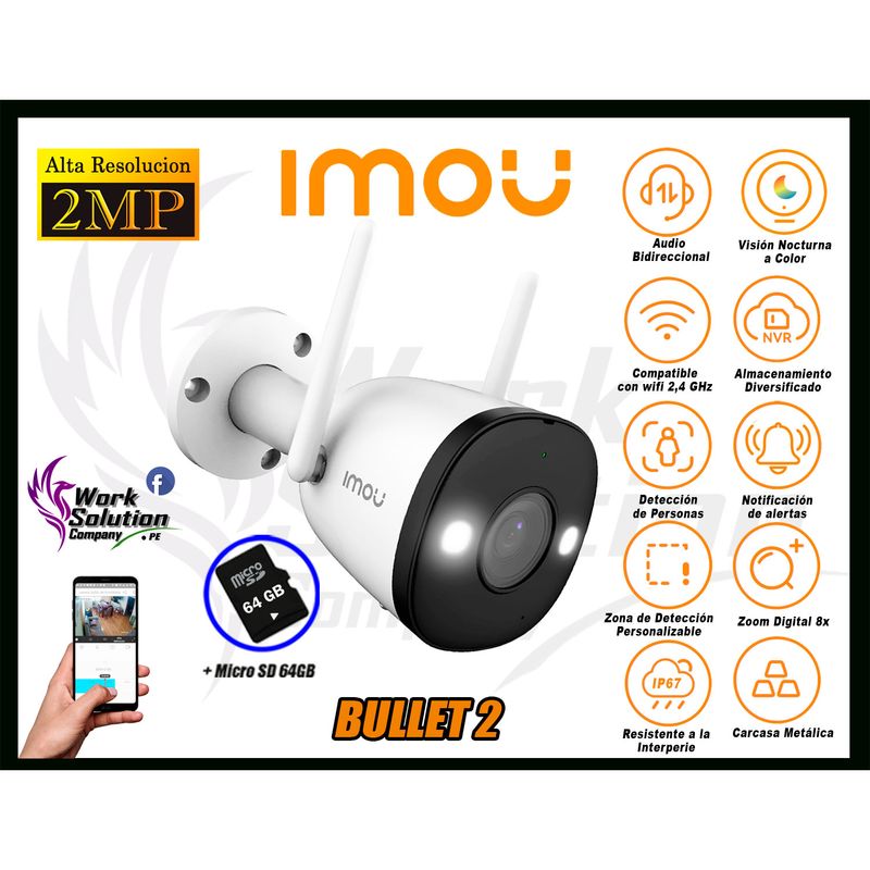Camara-Seguridad-Wi-Fi-IMOU-BULLET-2-2MP-Full-HD-Externa-Noche-Color-64GB