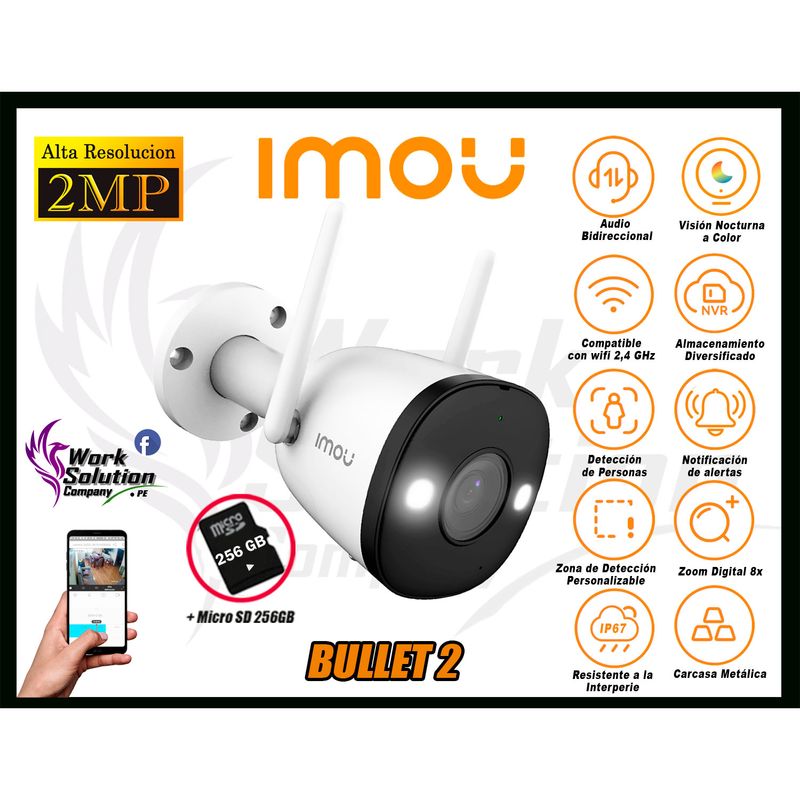 Camara-Seguridad-IMOU-WiFi-BULLET-2-2MP-Full-HD-Externa-Noche-Color-256GB