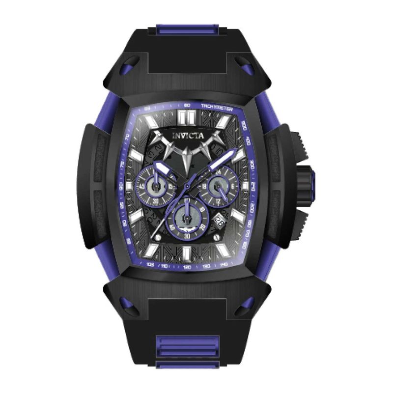 Reloj-Invicta-Pantera-Negra-Marvel-Acero-Negro-y-Silicona-Purpura-37612-INV-171