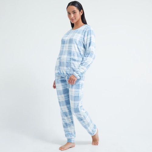 Pijama Hypnotic Cuadrile Con Bord Cora