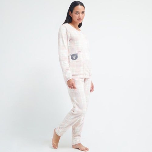 Pijama Hypnotic Cuadrile Con Bord Cora