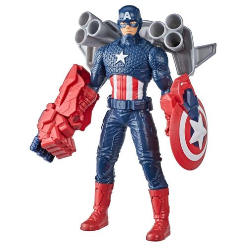 Figura De Accion Marvel Gear Capitan America