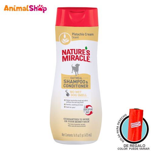 Shampoo De Avena Para Perros Nature'S Miracle 2 En 1 473Ml