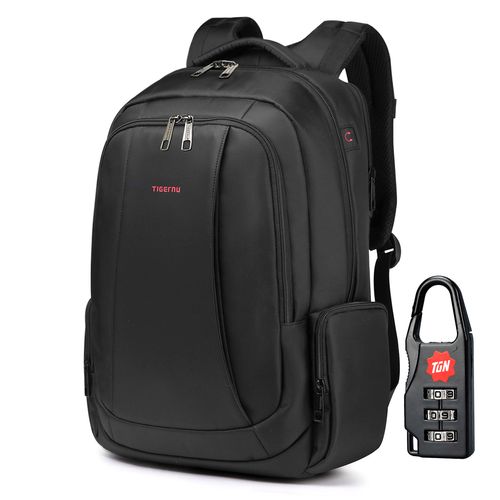 Mochila Hombre Tigernu T-B3143U Laptop Antirrobo Viaje Negro