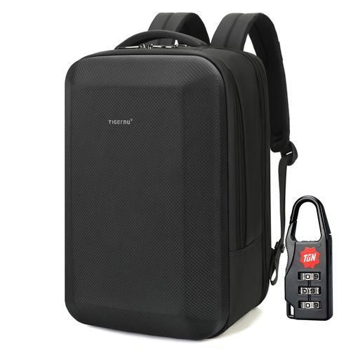 Mochila Hombre Tigernu T-B9152A Laptop Antirrobo Viaje Negro