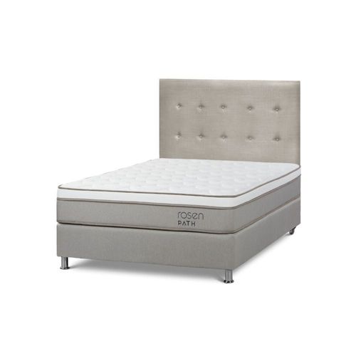 Box Tarima Path Niebla 2 Plazas R.West Niebla + 2 Almohadas