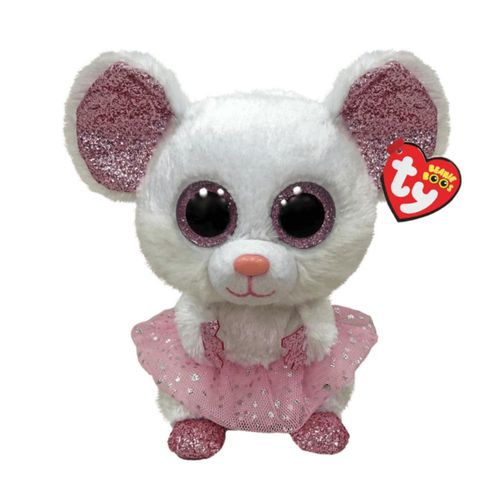 Peluche Ty Beanie Boos Nina Bailarina Mediano