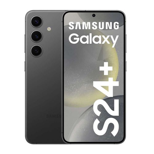 Celular Samsung Galaxy S24 Plus 512GB, 12GB ram, cámara principal 50MP + 12MP + 10MP, frontal 12MP, 6.7", negro