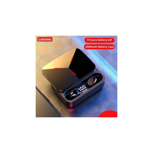 Audifono Bluetooth Lenovo TG01 Tws Powerbank - Negro