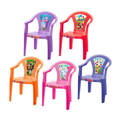 Silla Educativa New Diseños Variados Polinplast