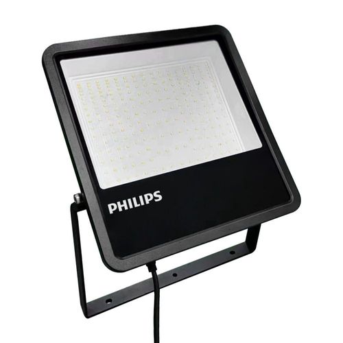 Reflector Led Philips BVP 150 200w IP65 Plástico Negro Luz Fría