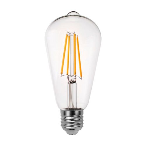 Foco LED Orange Pera Clear E27 8w Luz Cálida